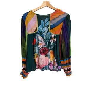 Blank London Anthropologie Miranda Blouse XS Petite